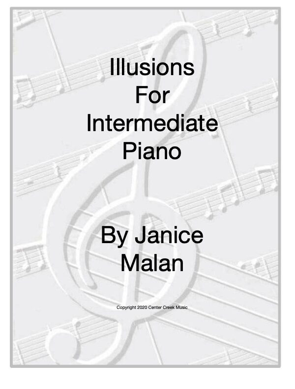 Illusions for intermediate piano