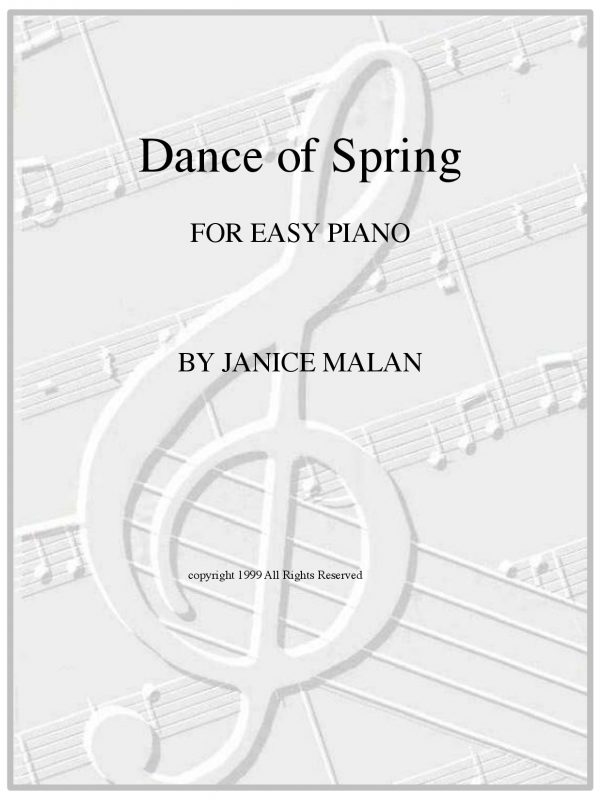 Dance of Spring for piano-1
