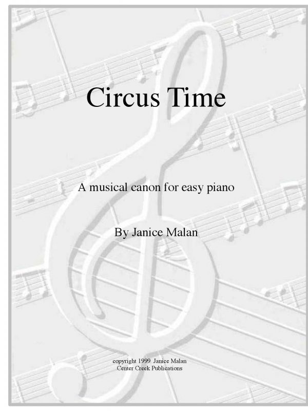 circus time for piano-1
