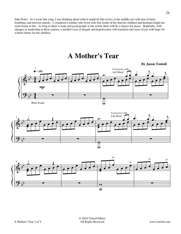 A Mothers Tear Page 1