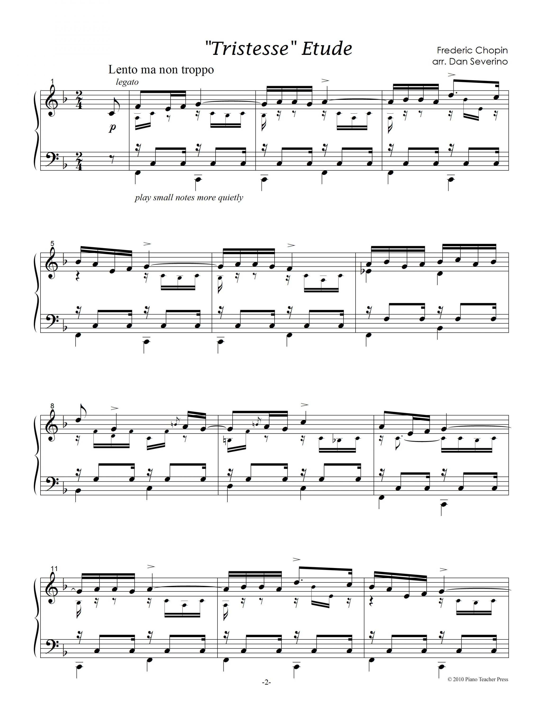WIX - page 1 Chopin Etude 3