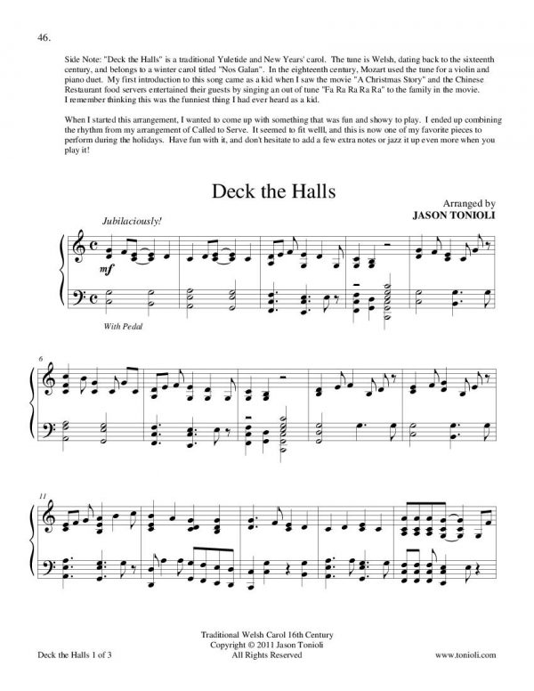 Deck the Halls - Page 1