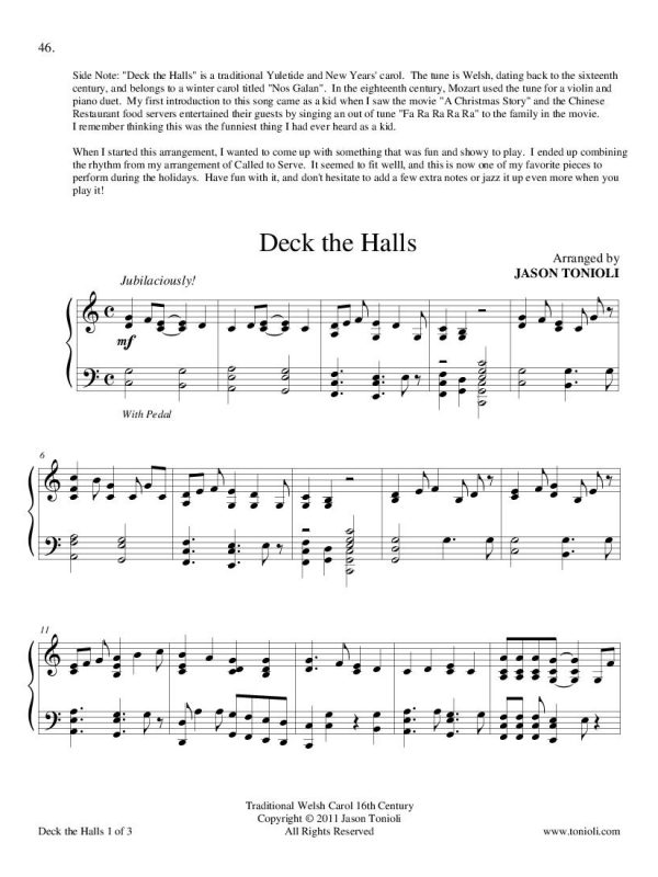 Deck the Halls - Page 1